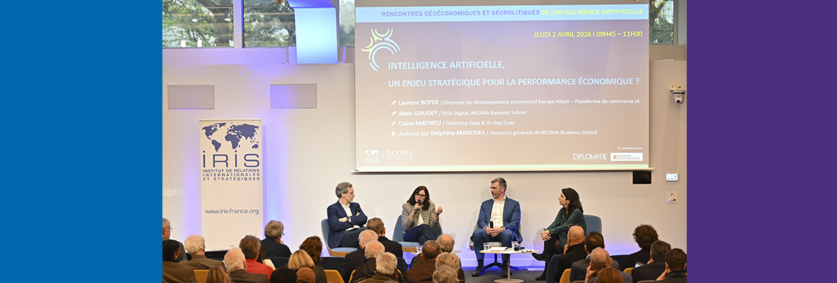 NEOMA/ IRIS IA enjeu de puissance conférence 2026