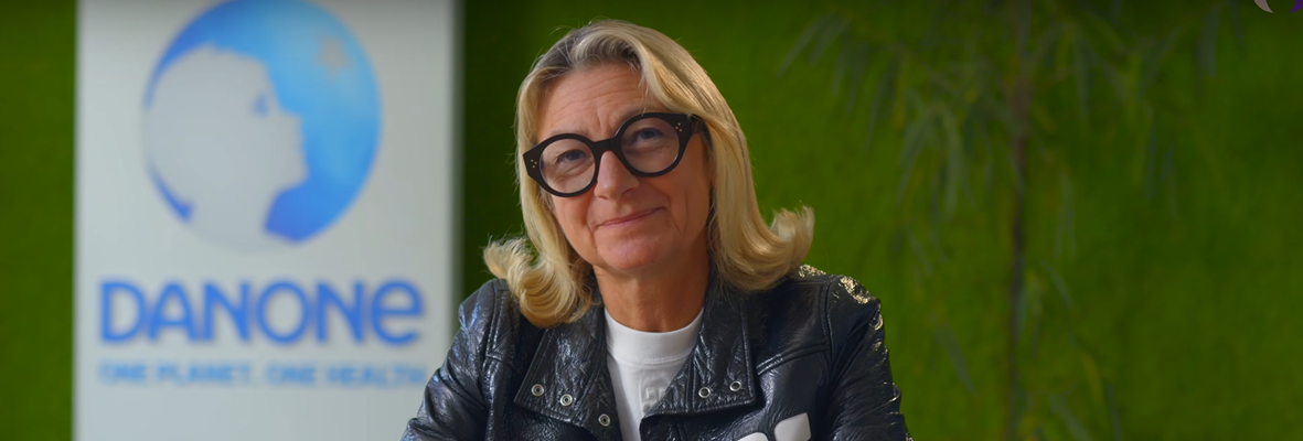 Portrait de la DGA du Groupe DANONE, marraine de promotion du PGE de NEOMA