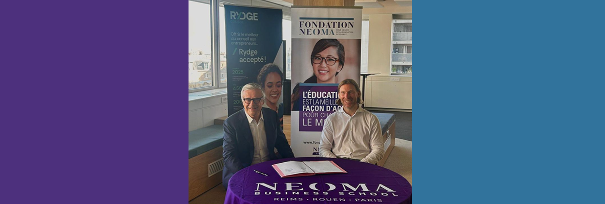 Partenariat NEOMA & RYDGE CONSEIL 2026