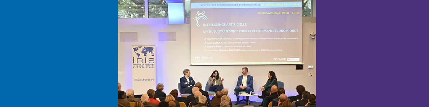 NEOMA/ IRIS IA enjeu de puissance conférence 2026