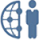 icone asso en bleu
