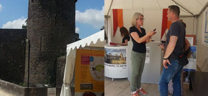 Château de Fougères accueillant Sylvie Jolly (Expertise Tourisme), Elsa Gatelier (Economiste) et Jean-Baptiste Suquet (Professeur en Organisation) de NEOMA