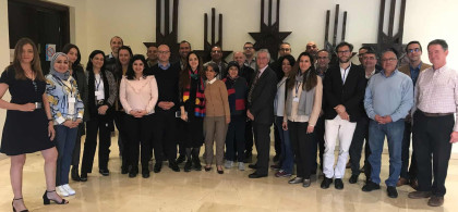 Participants regroupés lors du séminaire résidentiel des professeurs du Groupe ISCAE, 1ère Ecole de commerce marocaine et partenaire historique de NEOMA BS