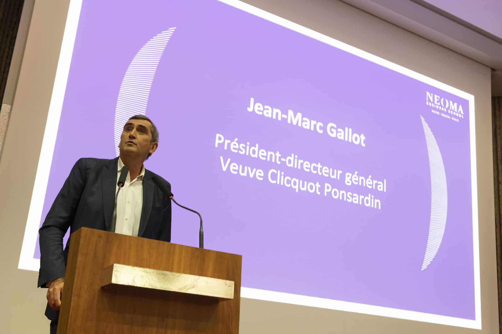 Jean-Marc Gallot PDG Veuve Cliquot