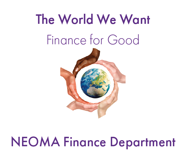 Sustainable Finance conference at NEOMA, May 20, 2022, organised by Finance for Good sub-area of the World We Want Area of Excellence and the Finance Department