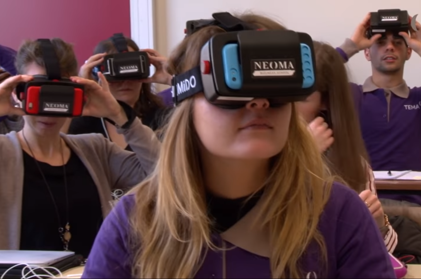 Des cours en réalité virtuelle immersive à NEOMA BS